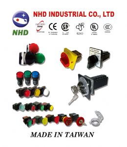 NHD Industrial Co., Ltd.</h2><p class='subtitle'>Magnetic contactors, machinery control units, indicators, push buttons, selector switches</p>